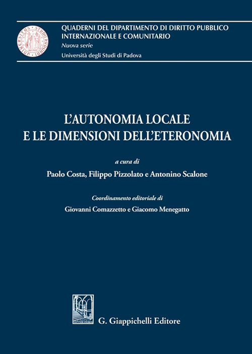 L'autonomia locale e le dimensioni dell'eteronomia