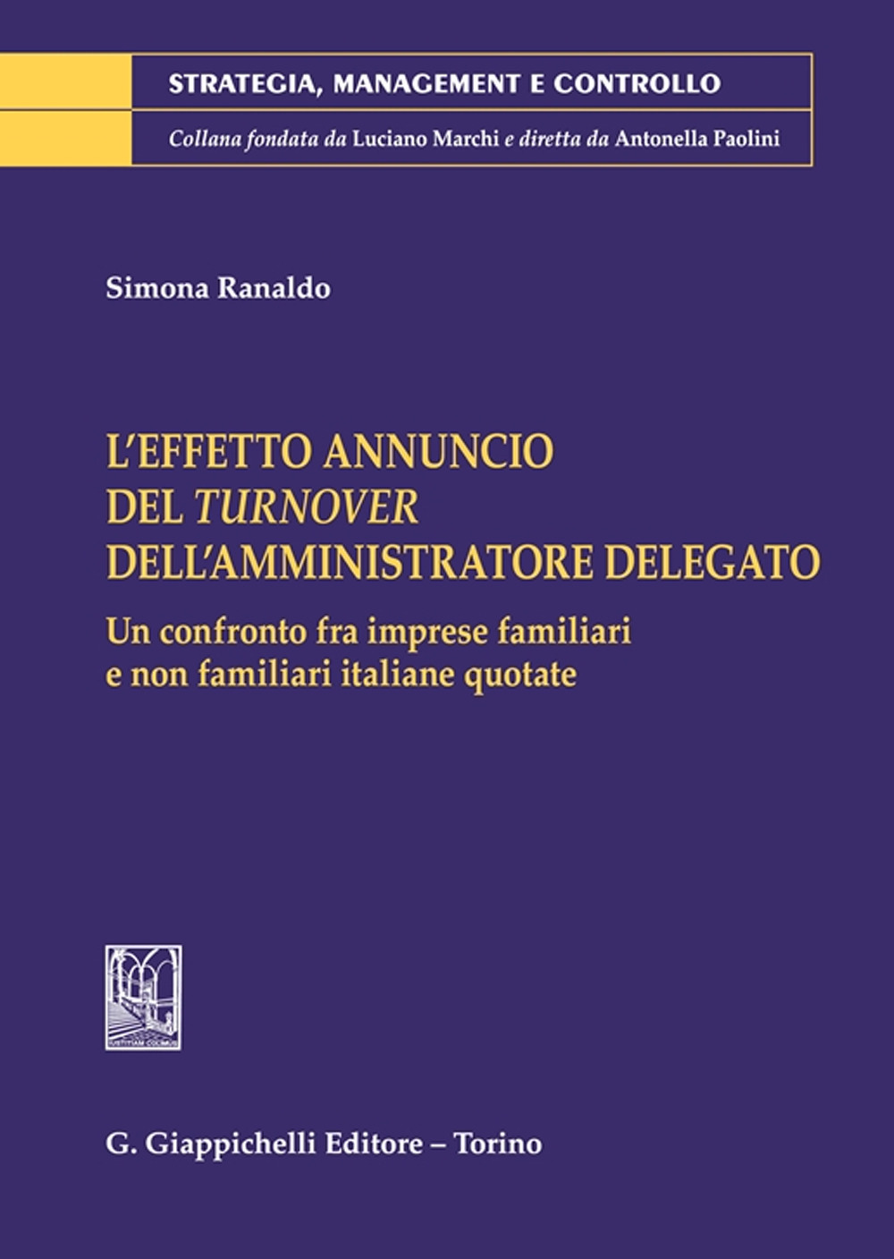 L'effetto annuncio del turnover dell'amministratore delegato. Un confronto fra imprese familiari e non familiari italiane quotate