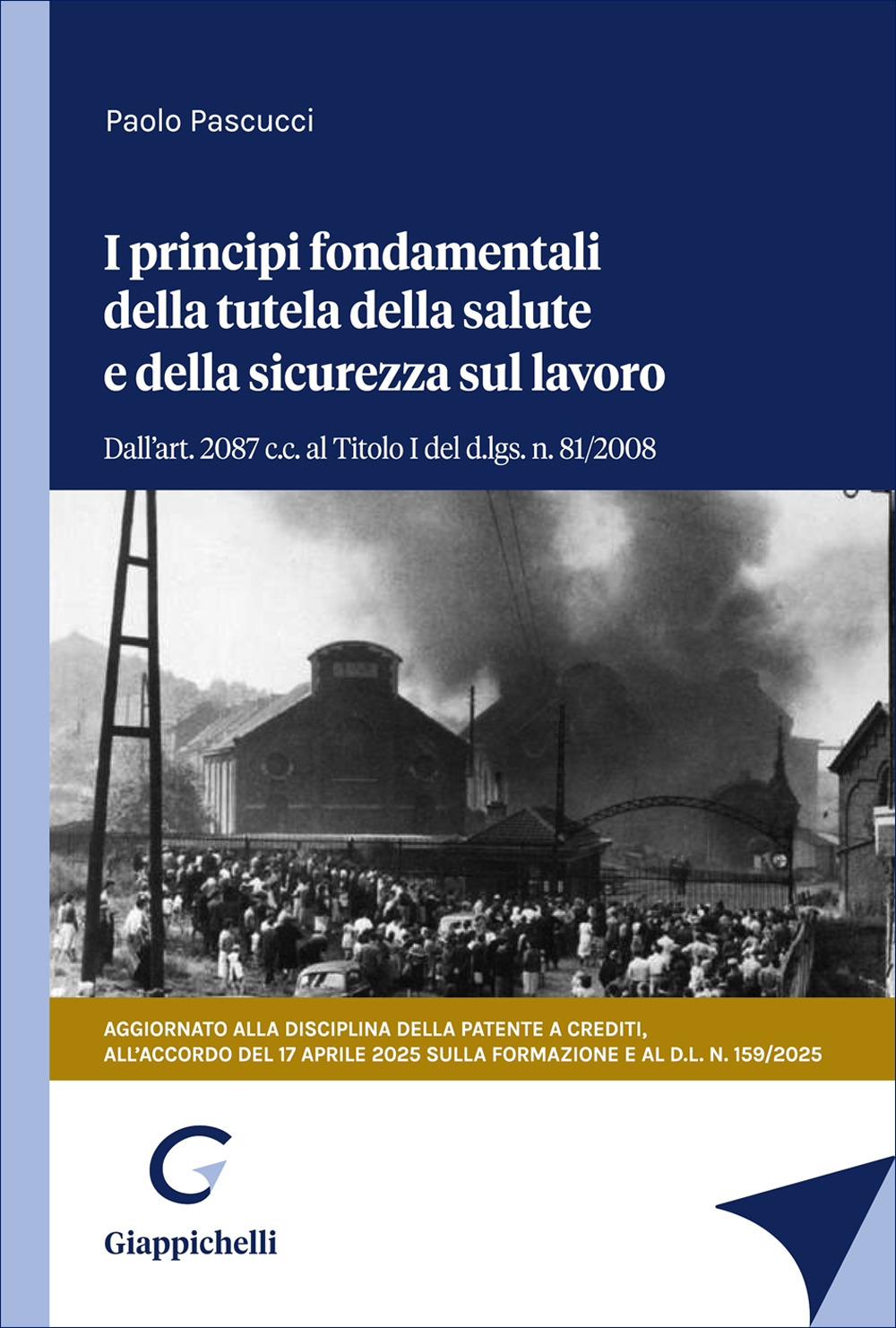I principi fondamentali della tutela della salute e della sicurezza sul lavoro. Dall'art. 2087 c.c. al Titolo I del d.lgs. n. 81/2008. Aggiornato alla disciplina della patente a crediti e all'accordo Stato-Regioni del 17 aprile 2025 sulla formazione per l