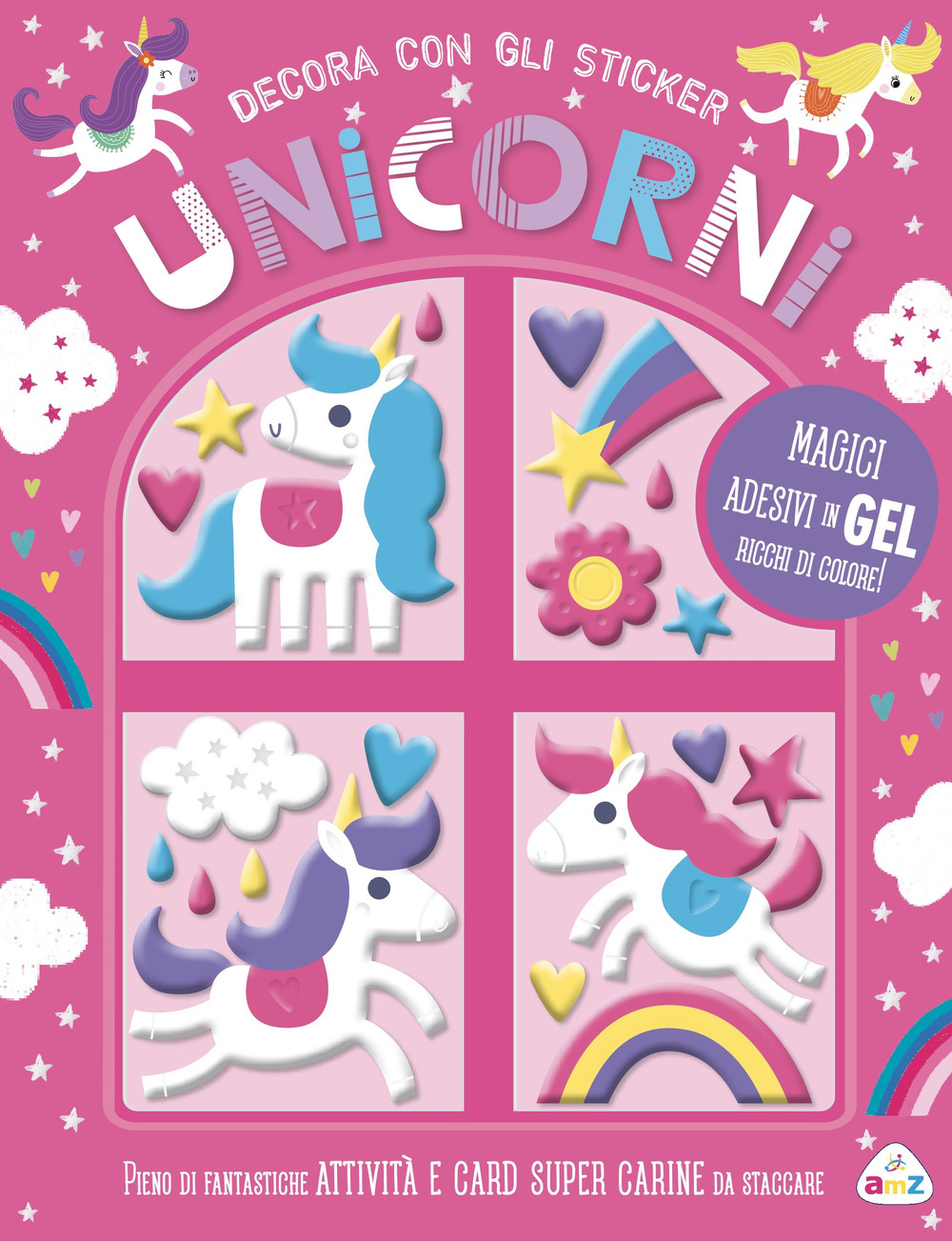 Unicorni. Decora con gli sticker. Ediz. a colori