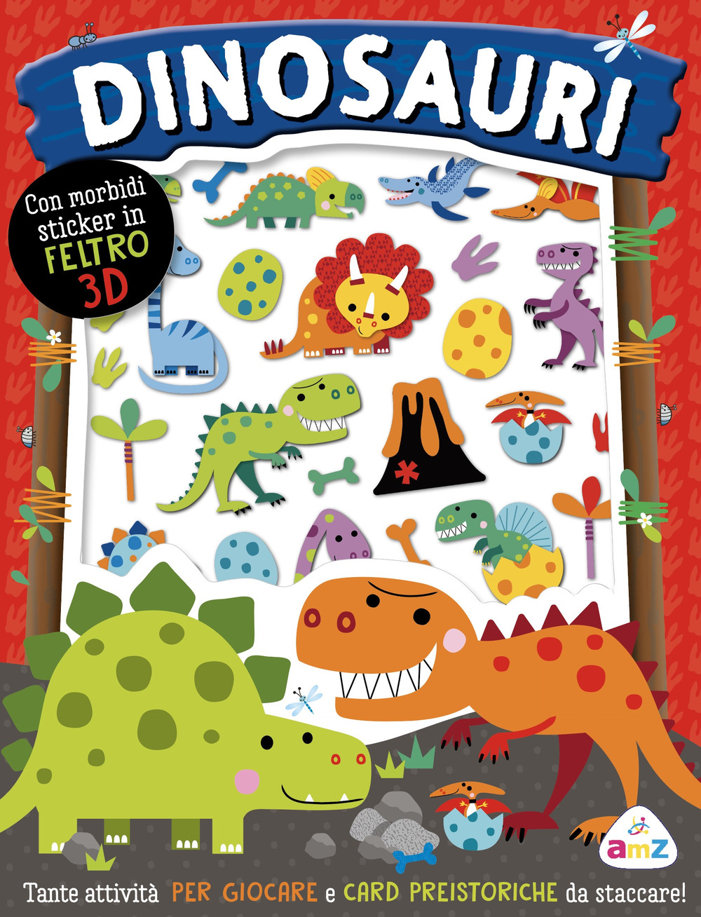 Dinosauri. Sticker tenerini. Ediz. a colori