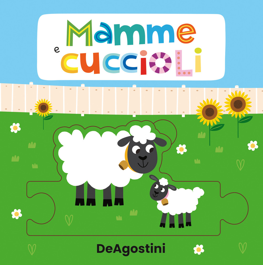 Mamme e cuccioli. Libro puzzle. Ediz. a colori