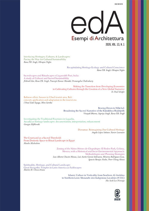 EdA. Esempi di Architettura. 2026. International Journal of Architecture and Engineering. Vol. 13/1