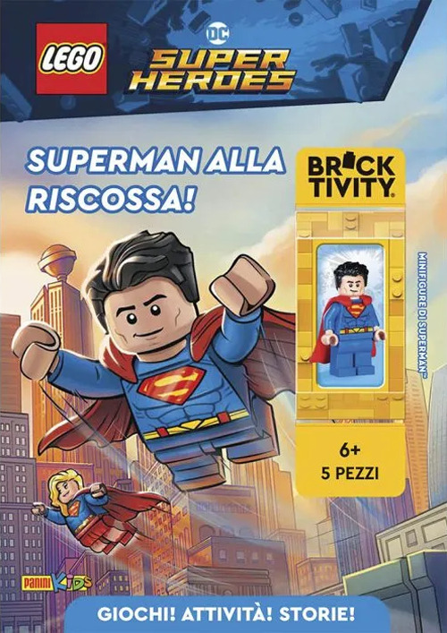 Superman alla riscossa! Lego DC Comics super heroes. Con minifigure di Superman