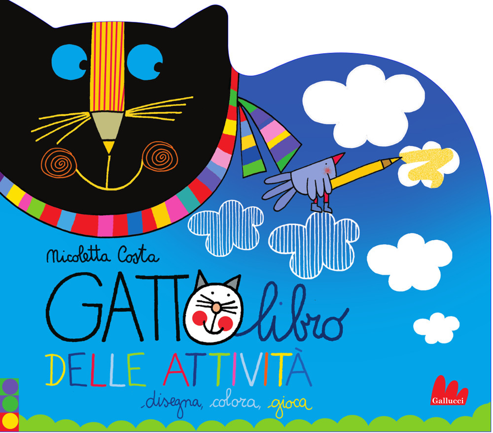 Gattolibro delle attività. Disegna colora gioca. Ediz. illustrata