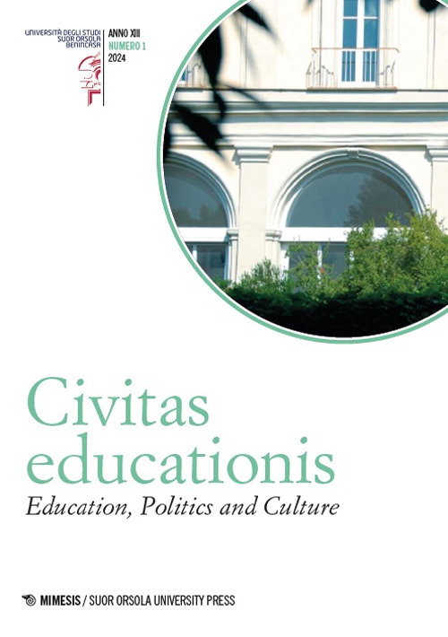 Civitas educationis. Education, politics and culture (2024). Vol. 1