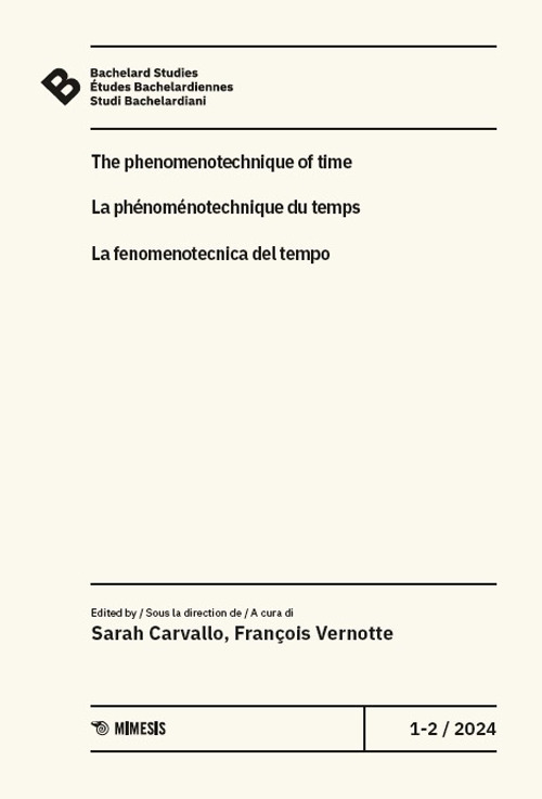 Bachelard Studies-Études Bachelardiennes-Studi Bachelardiani (2024). Vol. 1-2