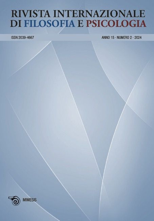 Rivista internazionale di filosofia e psicologia (2024). Ediz. bilingue. Vol. 2