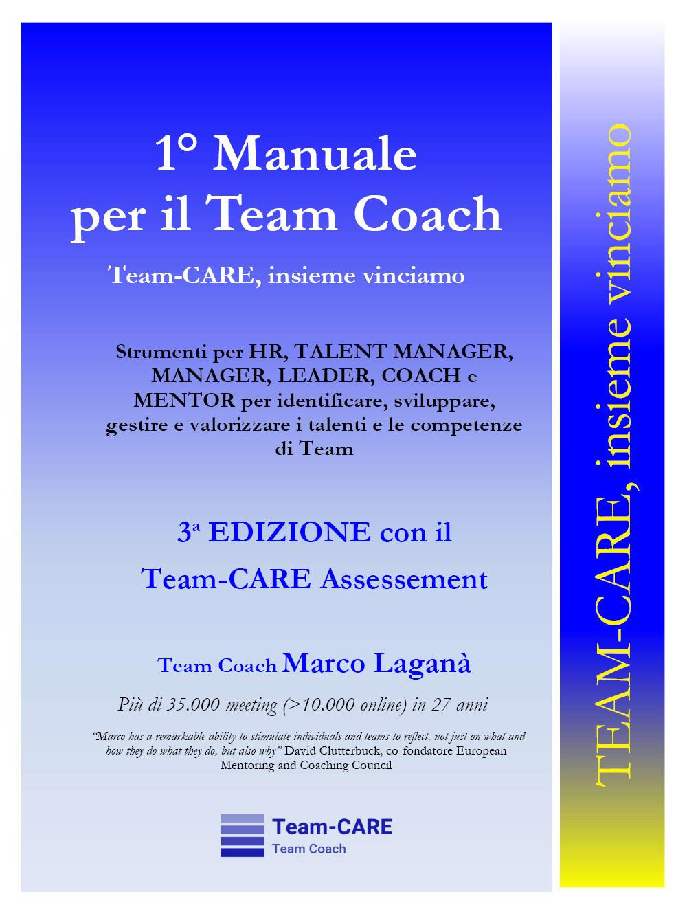 1° manuale per il team coach. Team-CARE, insieme vinciamo