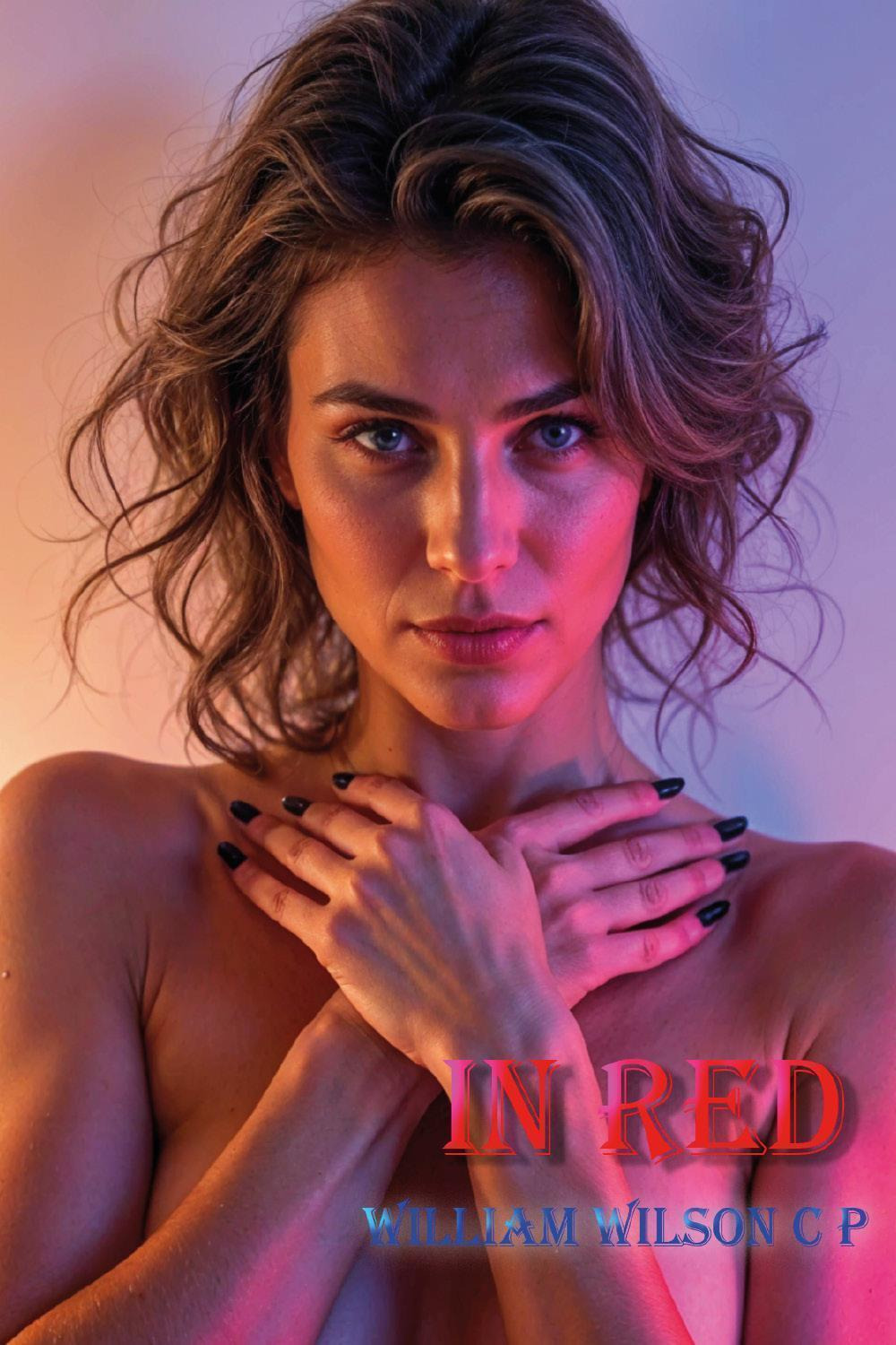 In red
