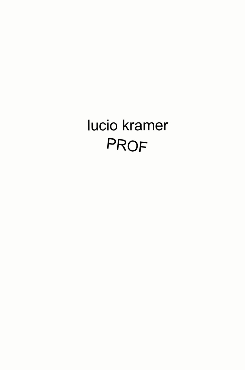 Prof