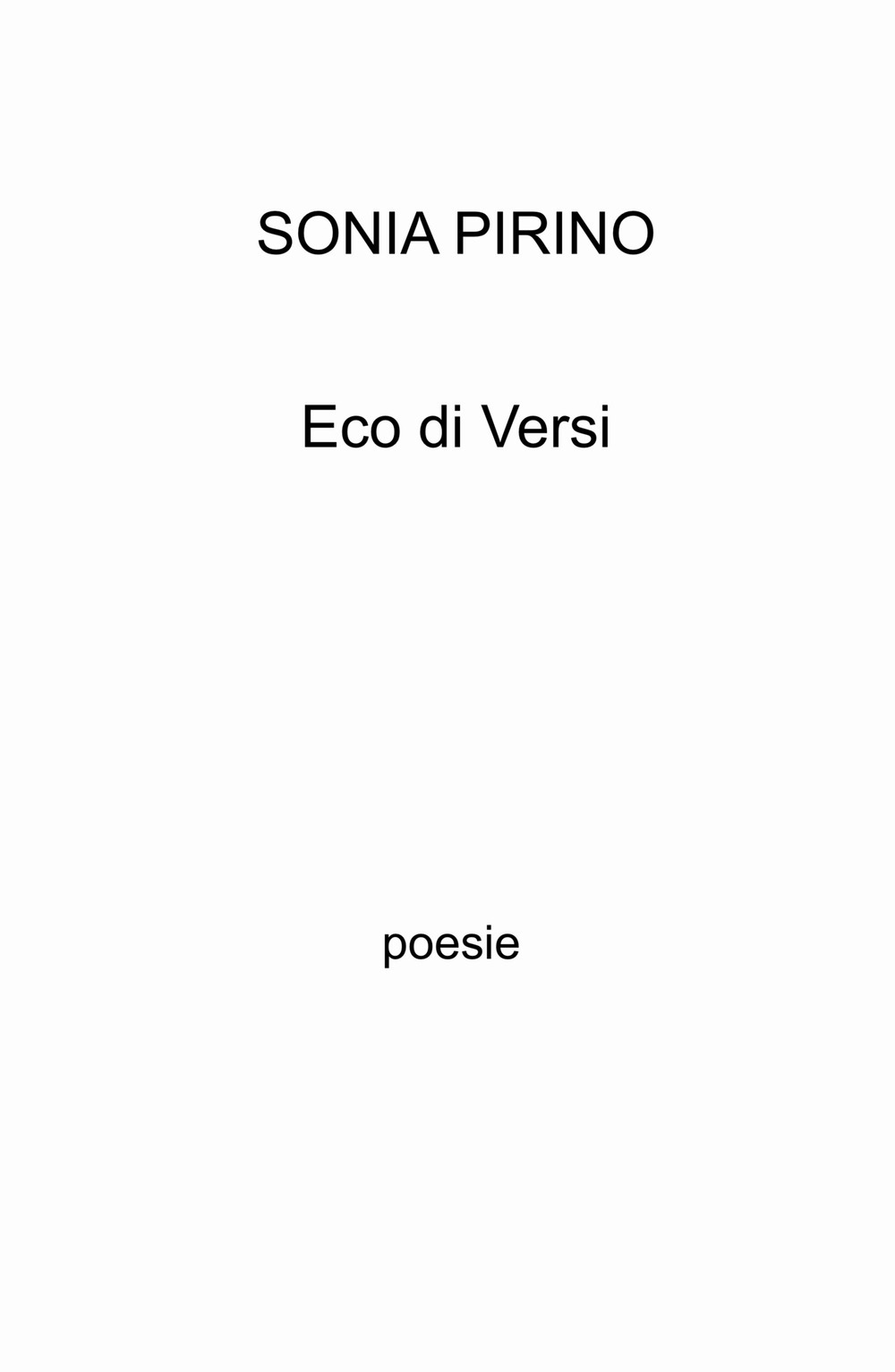Eco di versi