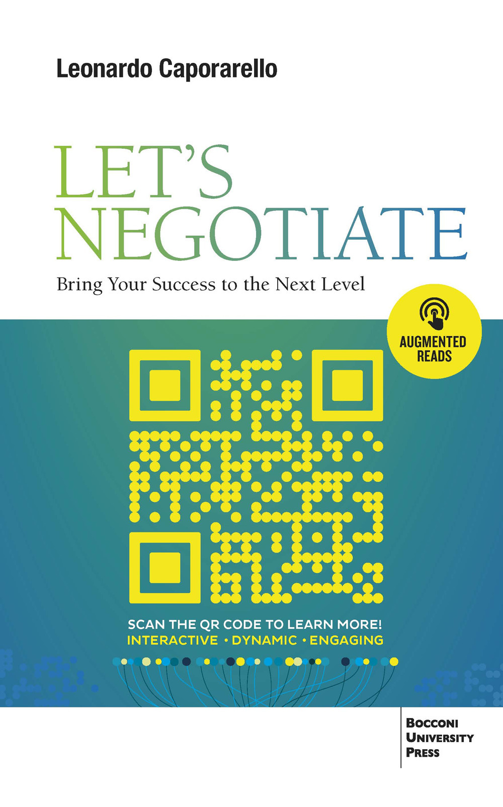 Let's negotiate. Bring your success to the next level. Con QR Code