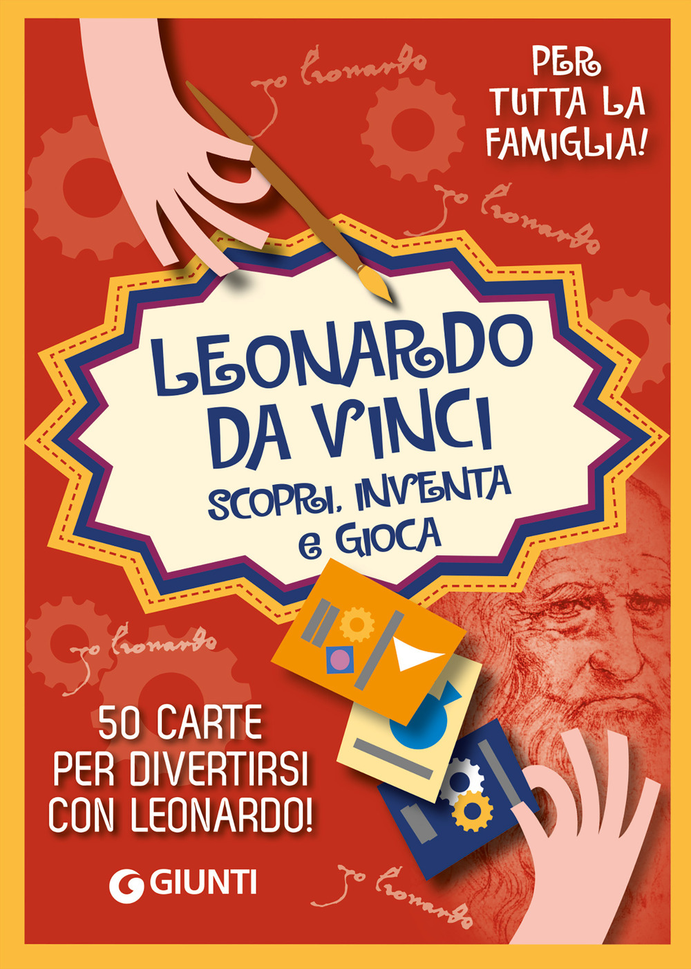 Leonardo. Scopri, inventa e gioca. Con 50 Carte