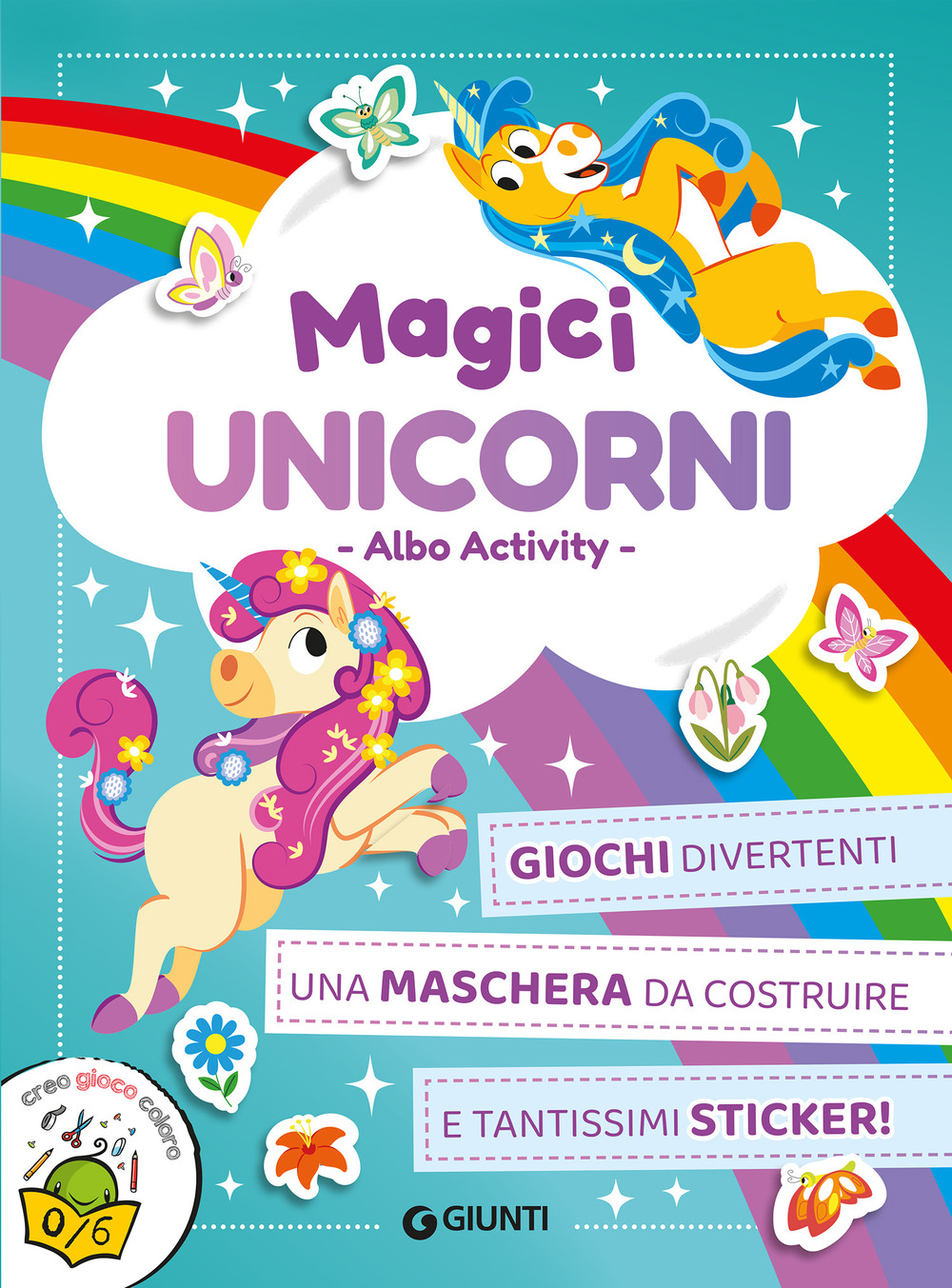 Magici unicorni. Creo gioco coloro. Con adesivi. Ediz. a colori