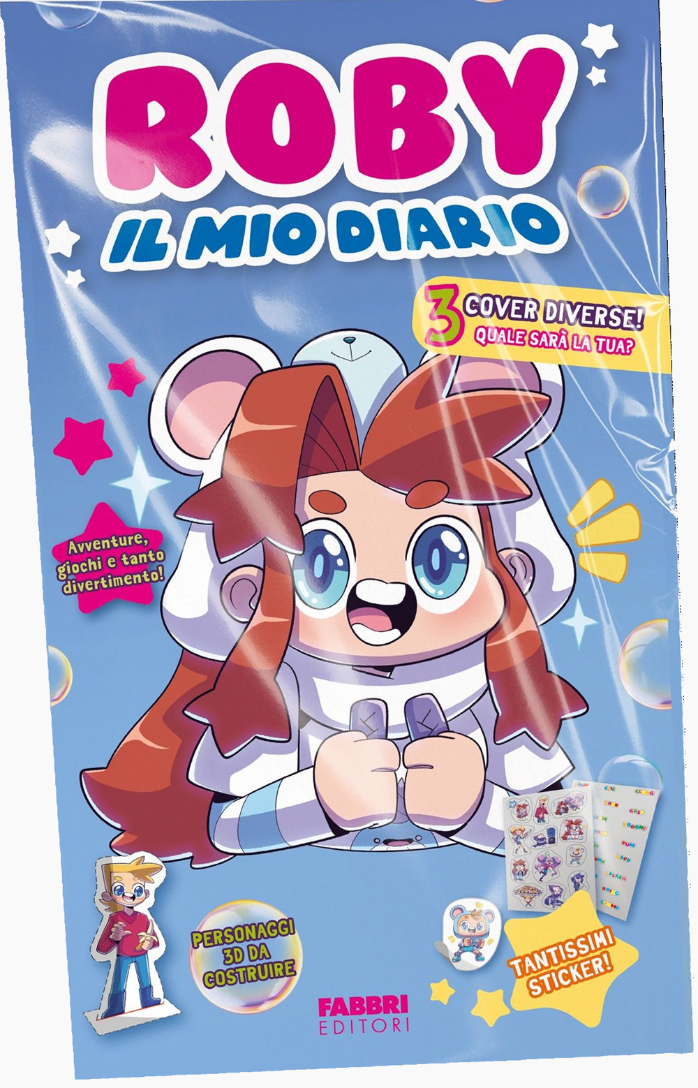 Il mio diario. Con personaggi 3D da costruire. Con stickers