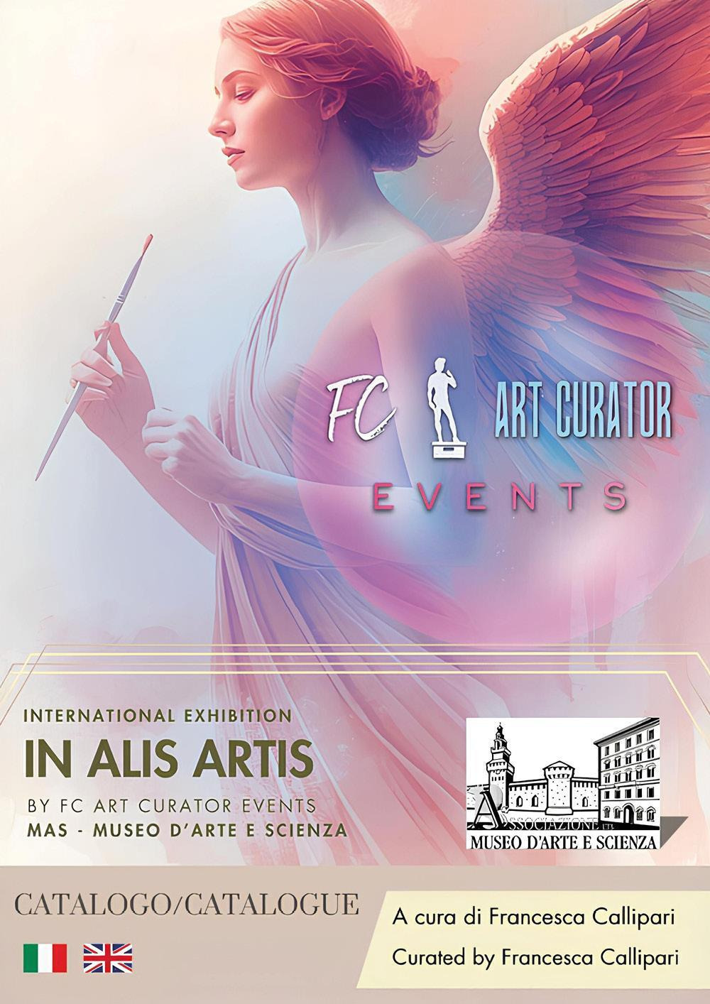 In alis artis. Sguardi contemporanei tra estetica, intuizione e sperimentazione. Catalogo della mostra (Milano, 29 novembre-5 dicembre 2025). Ediz. italiana e inglese