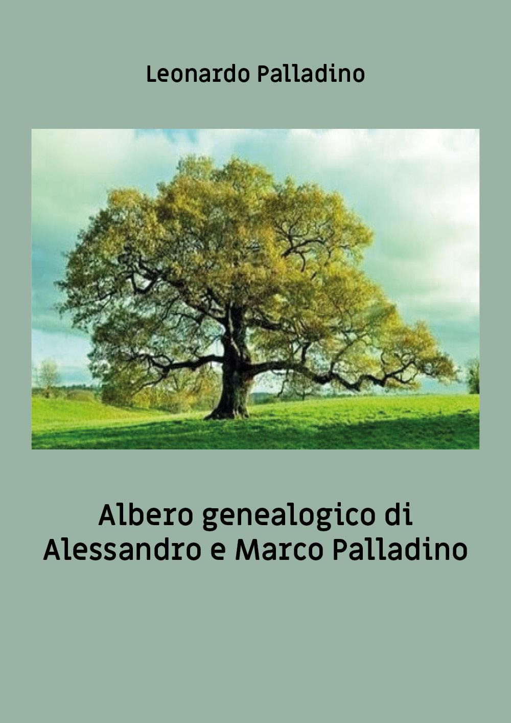 Albero genealogico di Alessandro e Marco Palladino