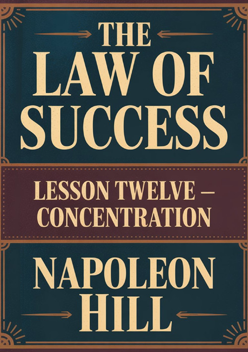 The law of success. Lesson twelve. Concentration