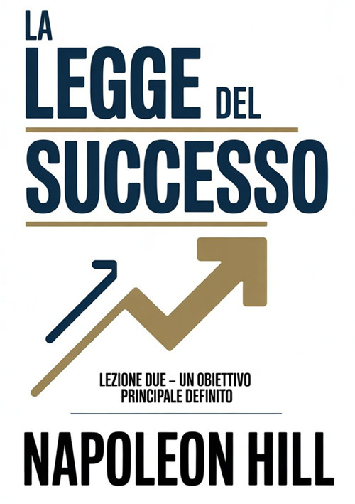 La legge del successo. Lezione due. Un obiettivo principale definito