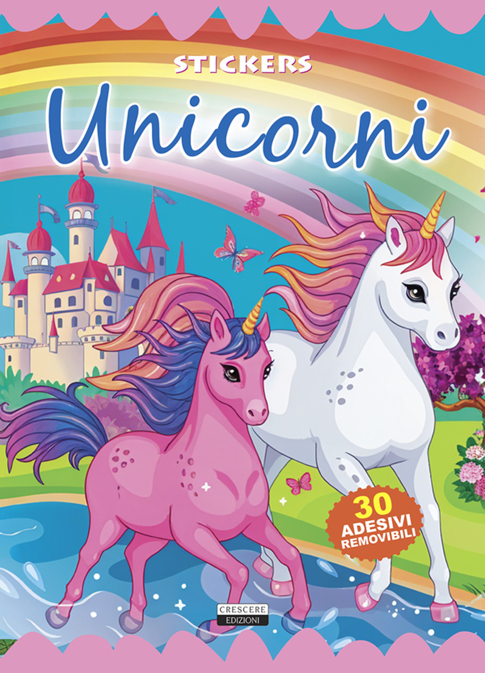 Unicorni. Ediz. illustrata. Con 30 adesivi removibili