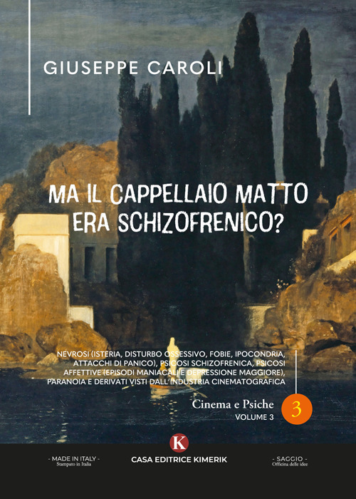 Ma il cappellaio matto era schizofrenico? Nevrosi (isteria, disturbo ossessivo, fobie, ipocondria, attacchi di panico), psicosi schizofrenica, psicosi affettive (episodi maniacali e depressione maggiore), paranoia e derivati visti dall'industria cinematog