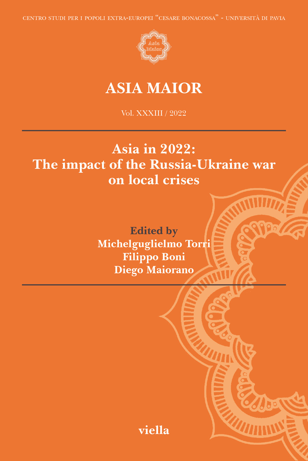 Asia maior (2022). Vol. 33: Asia in 2022: The impact of the Russia-Ukraine war on local crises