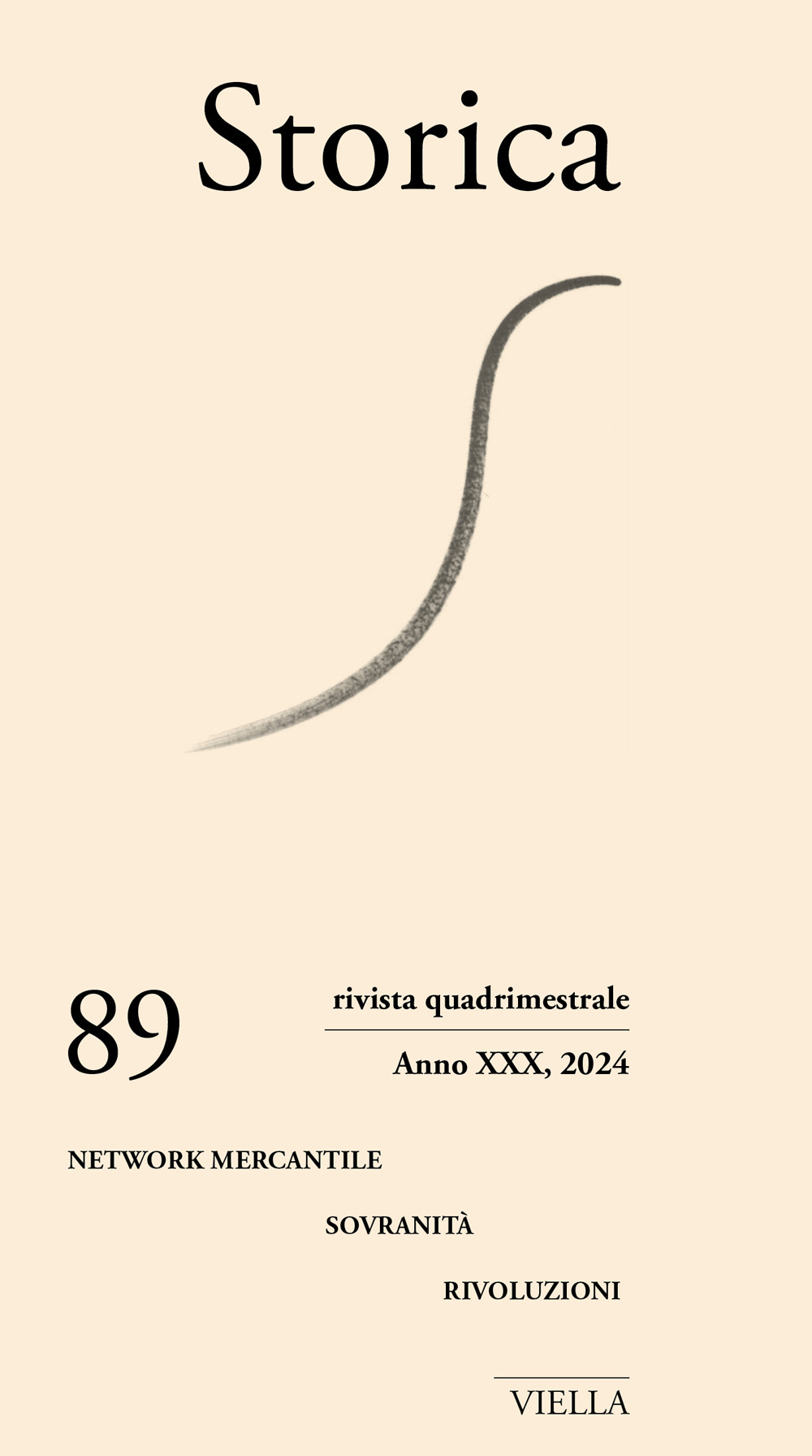 Storica (2024). Vol. 89