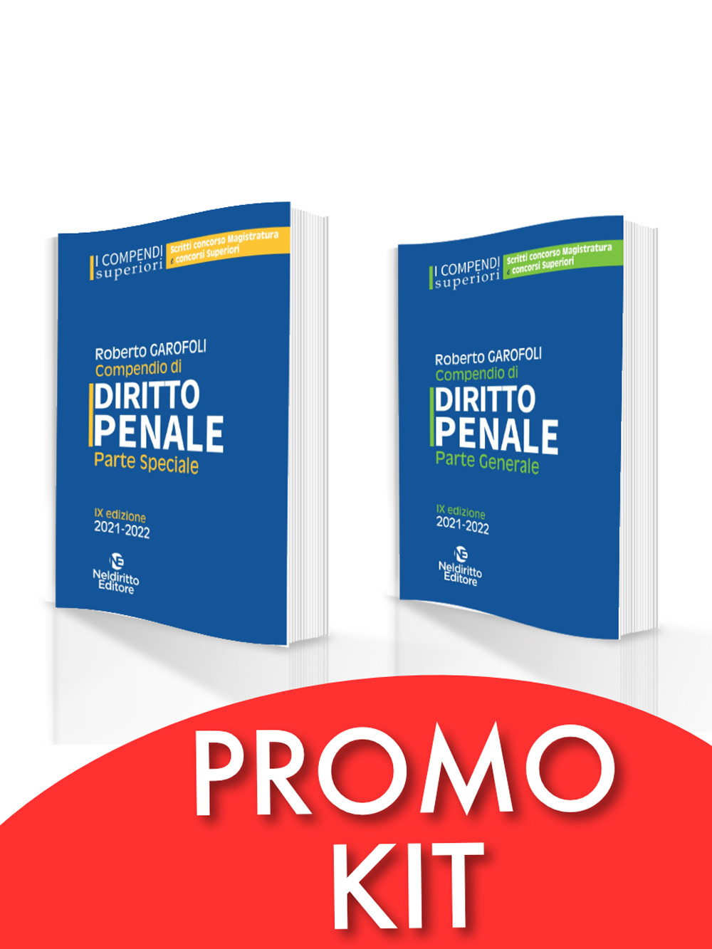 Kit 2 compendi superiori penale 2020-2021 parte generale + parte speciale. Nuova ediz.