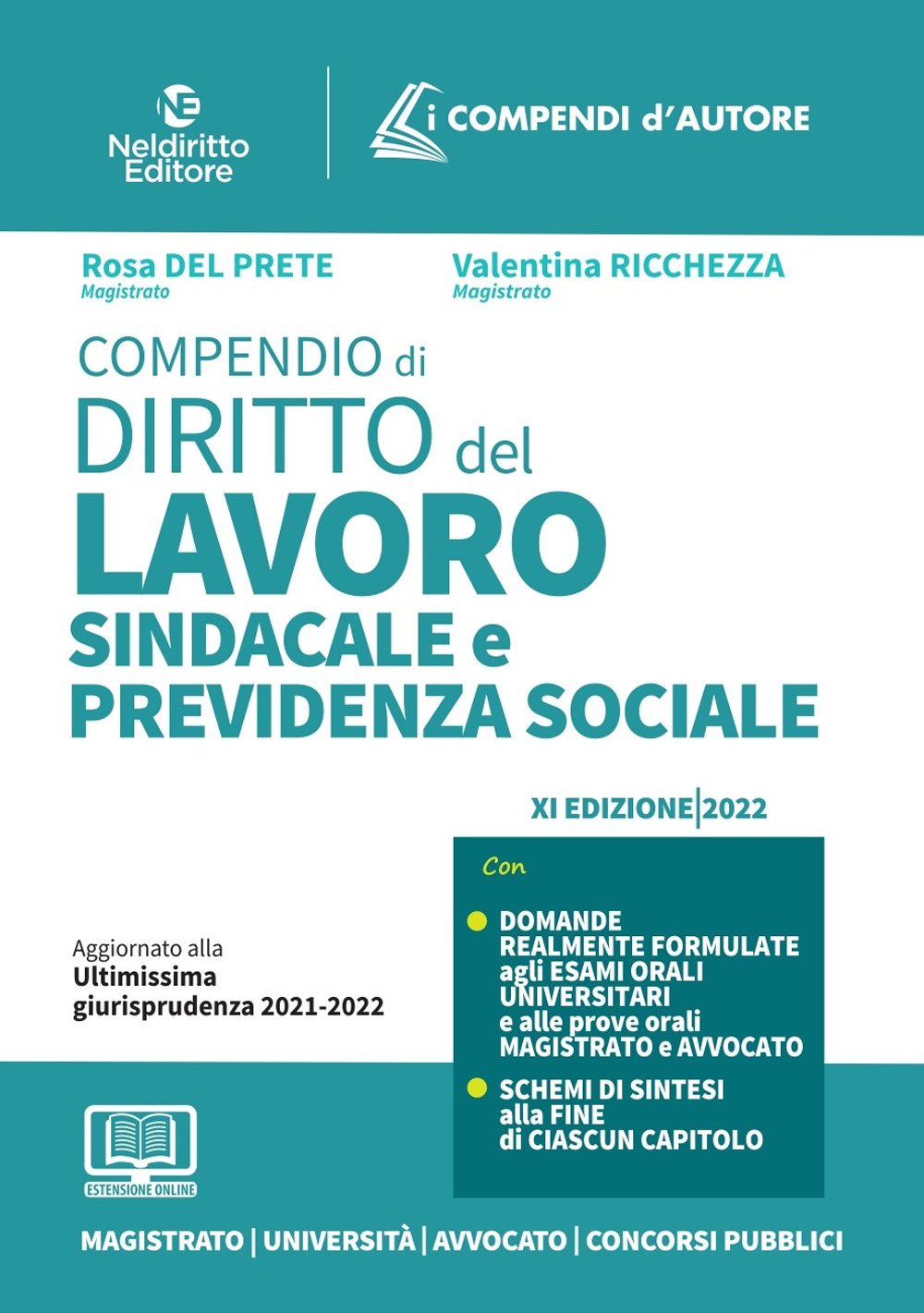 Compendio di diritto del lavoro, sindacale e della previdenza sociale