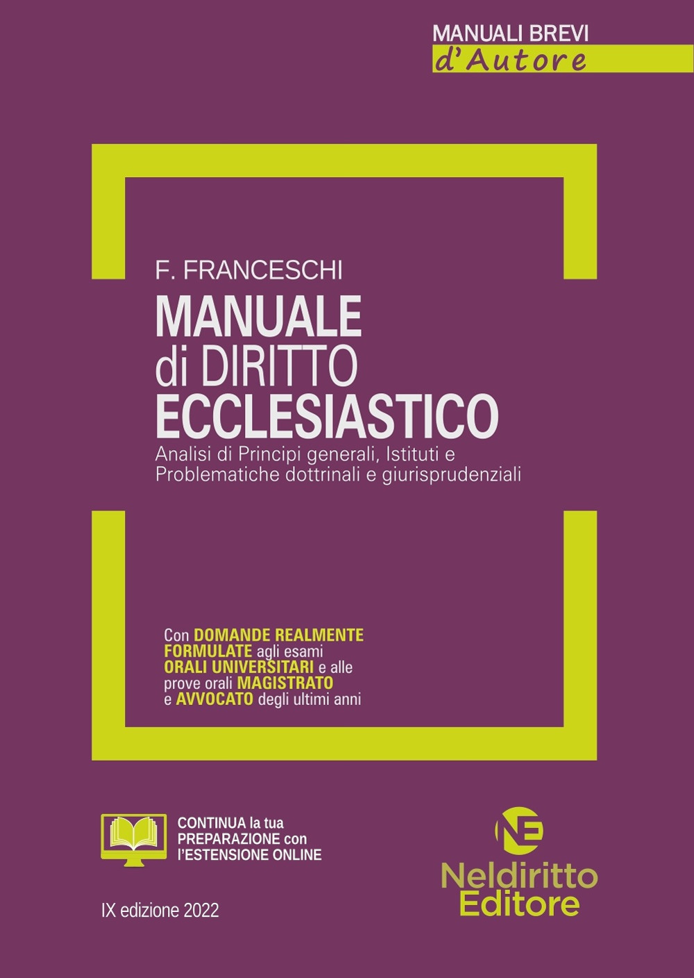 Manuale di diritto ecclesiastico