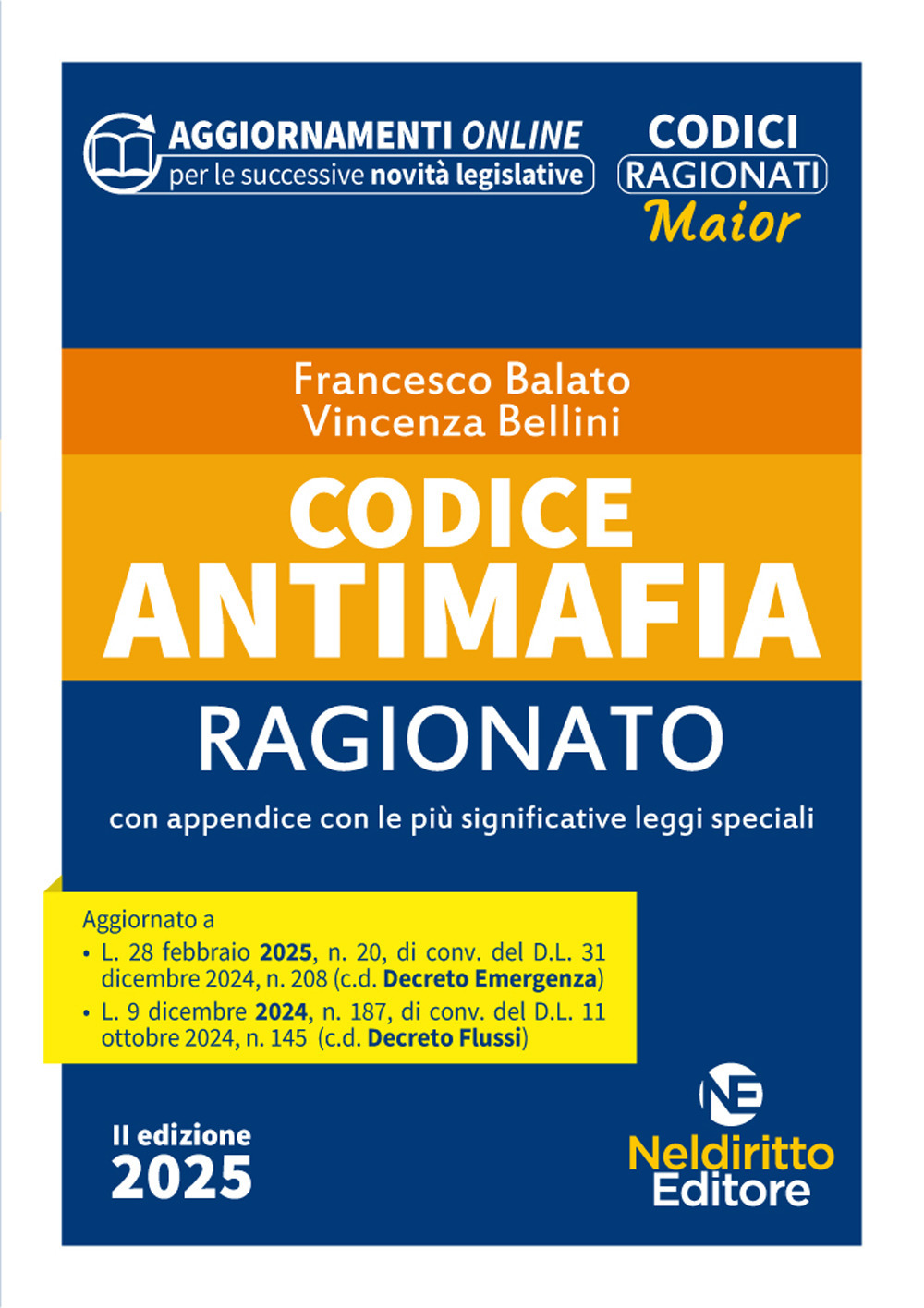Codice antimafia ragionato 2025. Nuova ediz.