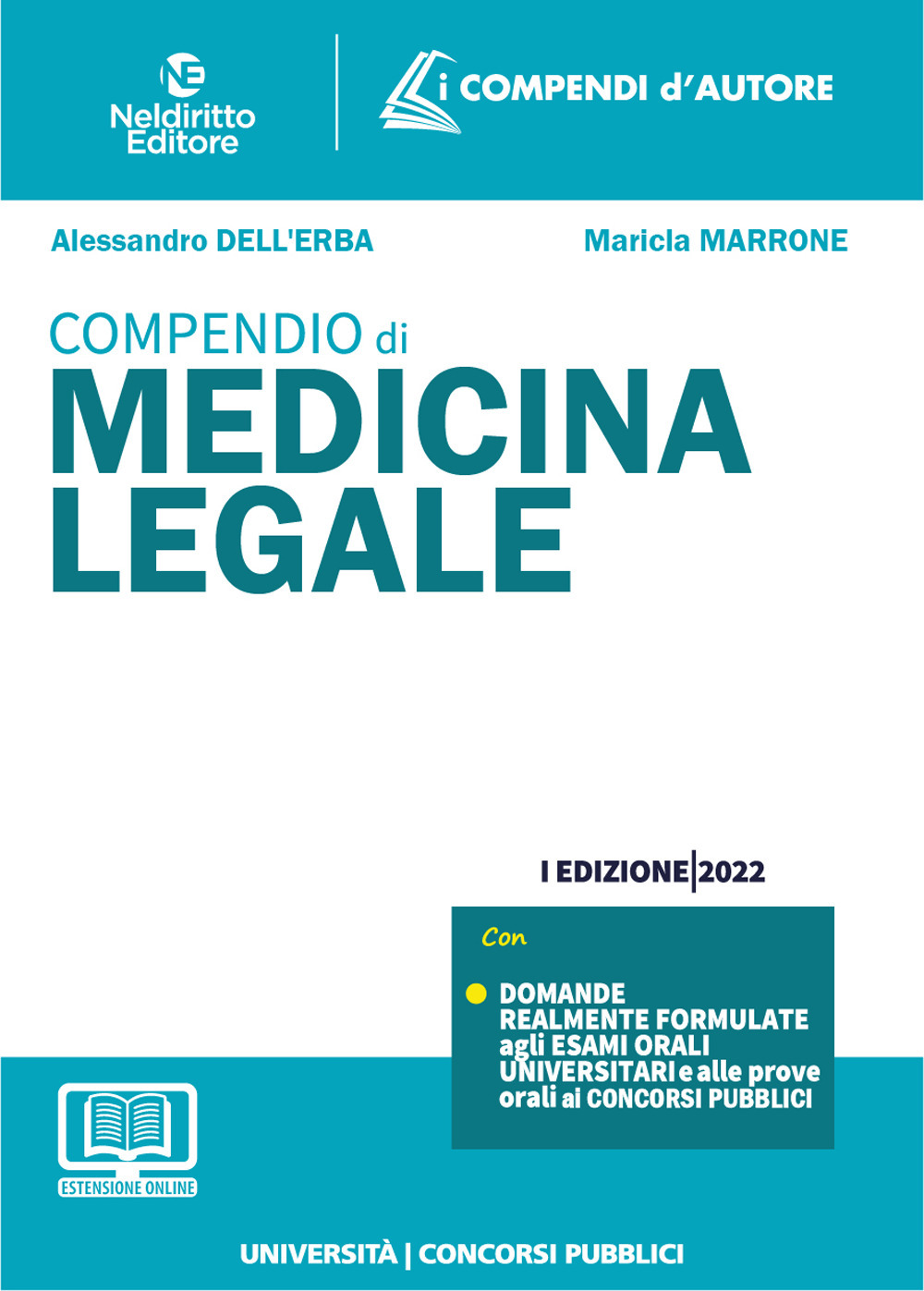 Compendio di medicina legale. Con espansione online