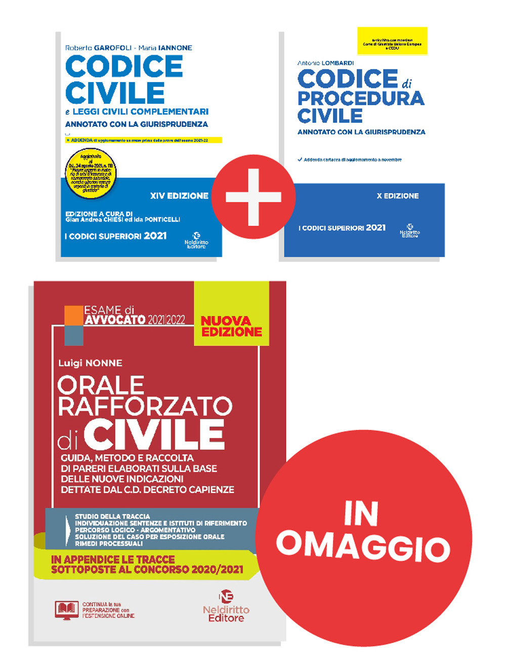 Codice civile e leggi complementari-Codice di procedura civile-Orale rafforzato di diritto civile. Kit Must have. Nuova ediz.