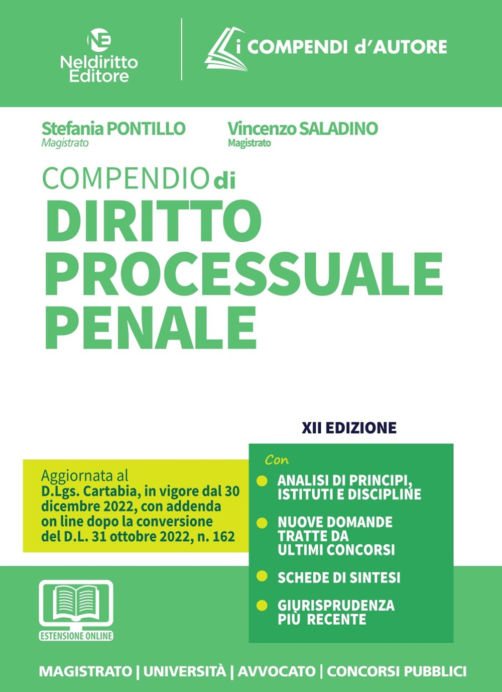 Compendio di diritto processuale penale. Con espansione online