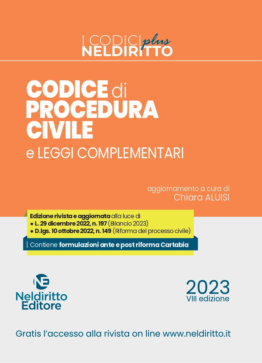 Codice di procedura civile e leggi complementari