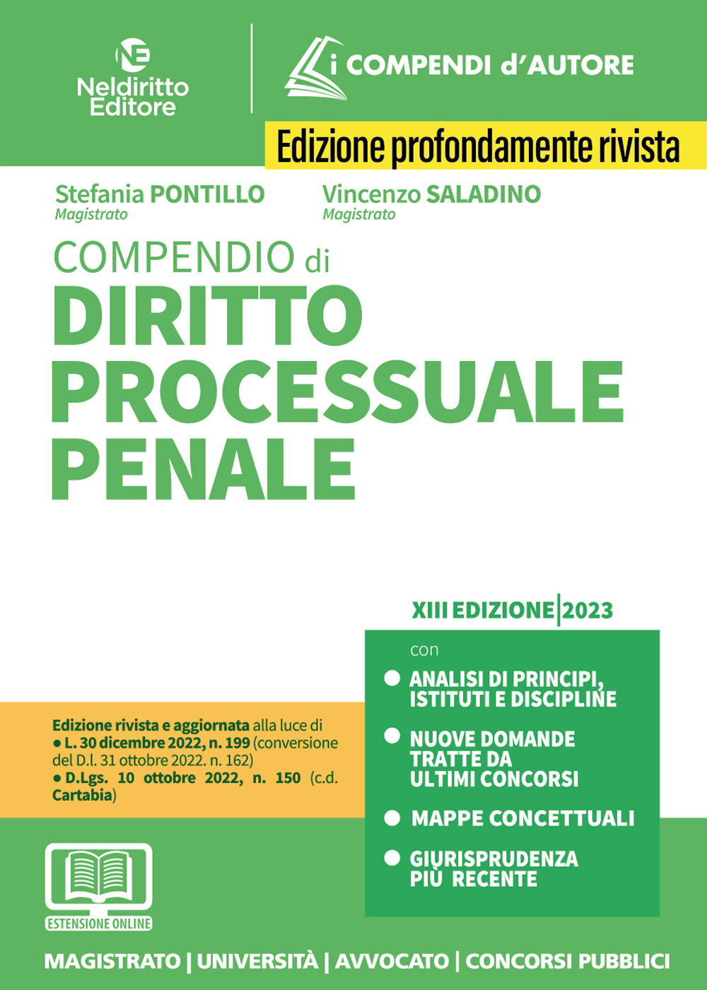 Compendio di diritto processuale penale. Nuova ediz.