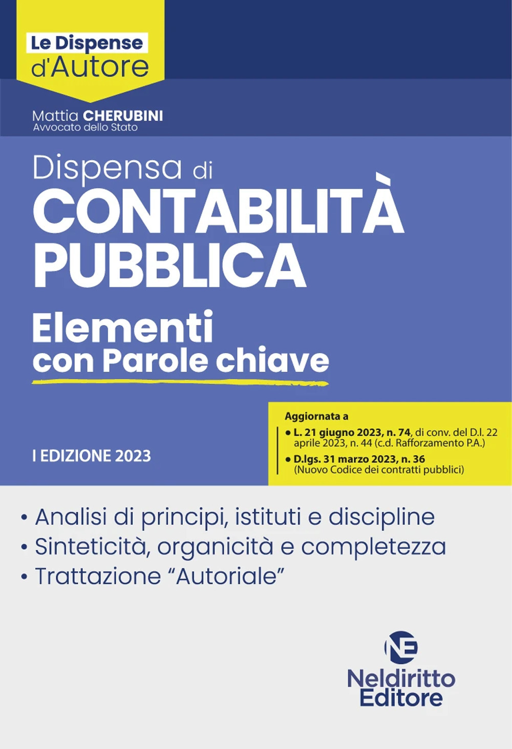 Contabilità degli enti locali. Elementi con parole chiave