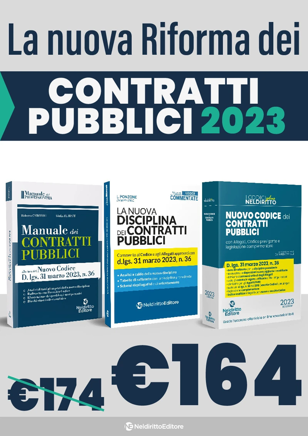 Speciale contratti pubblici: Manuale dei contratti pubblici alla luce del nuovo Codice D.Lgs. 31 Marzo 2023, N. 36-Codice normativo. Il nuovo codice dei contratti pubblici e allegati. D.Lgs. 31 Marzo 2023, N. 36-La nuova disciplina dei contratti pubblici