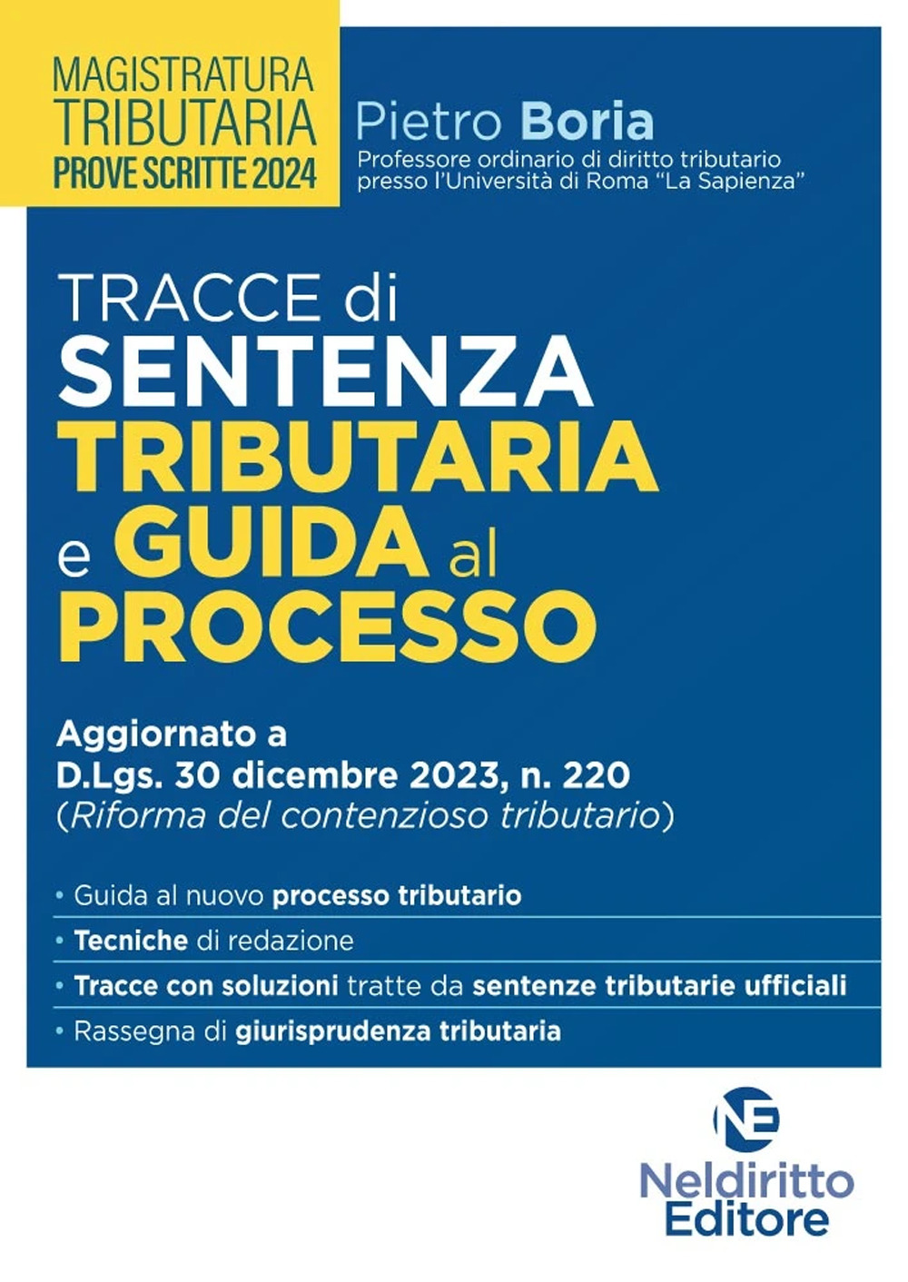 Tracce di sentenza tributaria e guida al processo per il concorso per Magistrato tributario