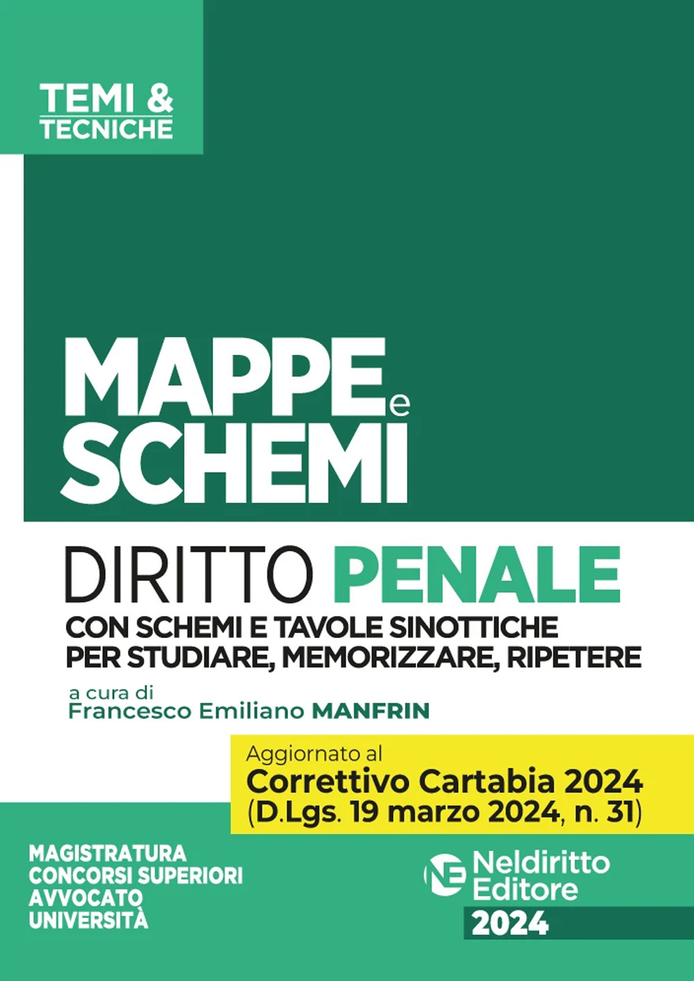 Mappe e schemi di diritto penale