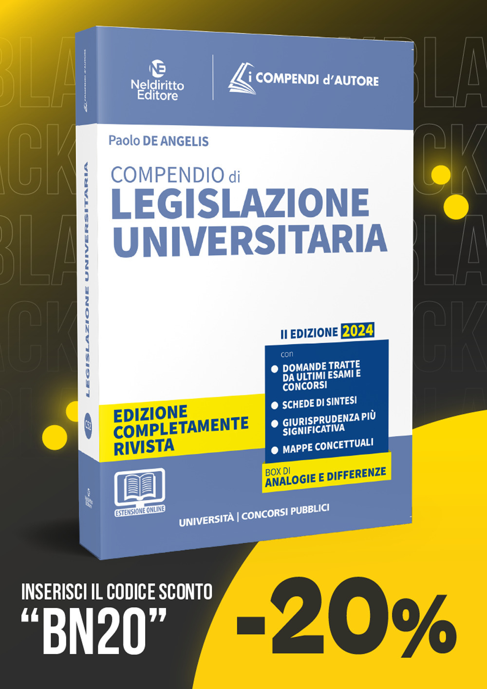 Compendio di legislazione universitaria 2024