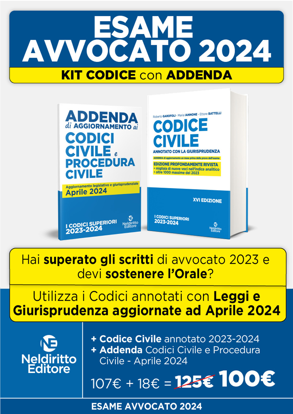 Codice civile annotato con la giurisprudenza 2023 + Addenda codice civile e procedura civile 2024. Nuova ediz.