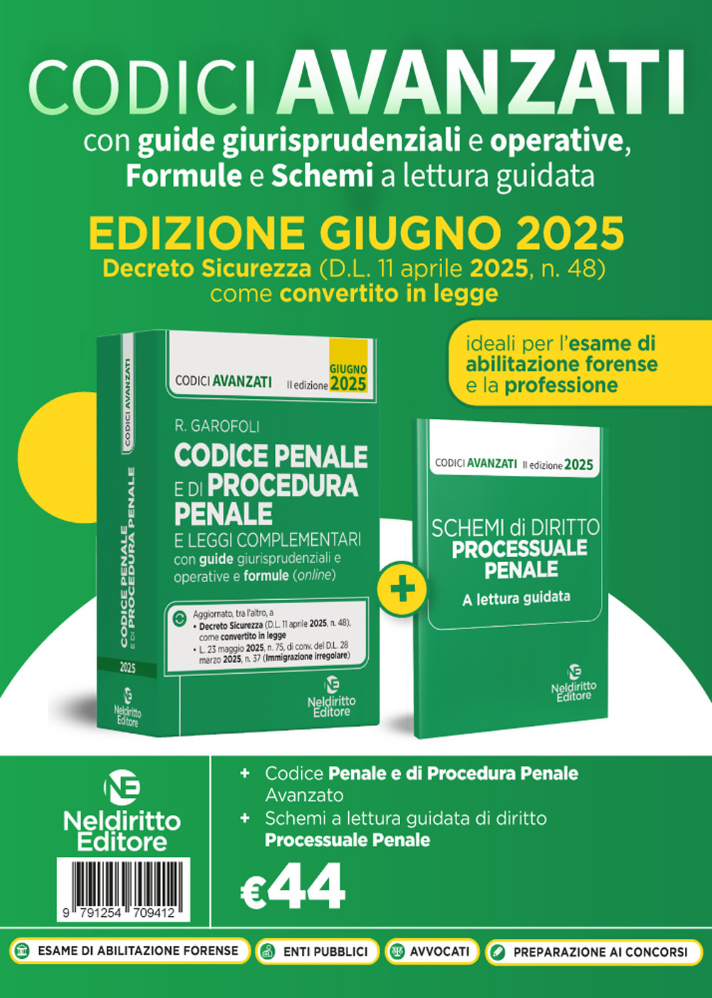 Codice penale ragionato 2025 aggiornato al DL sicurezza convertito in legge Giugno 2025. Con espansione online