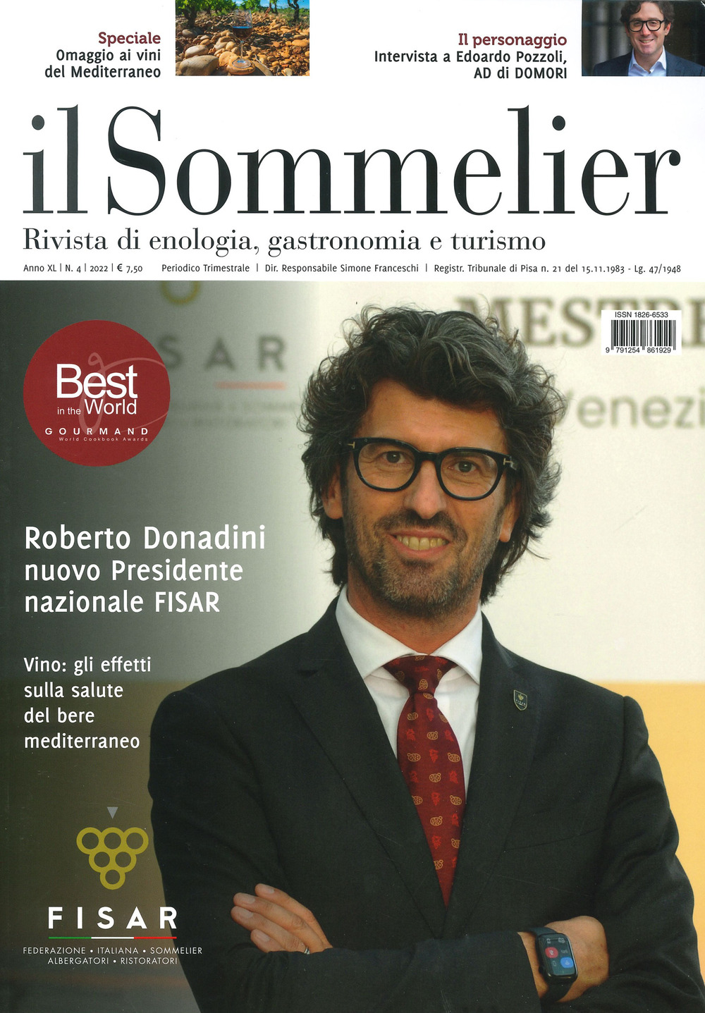 Il sommelier. Rivista di enologia, gastronomia e turismo (2022). Vol. 4