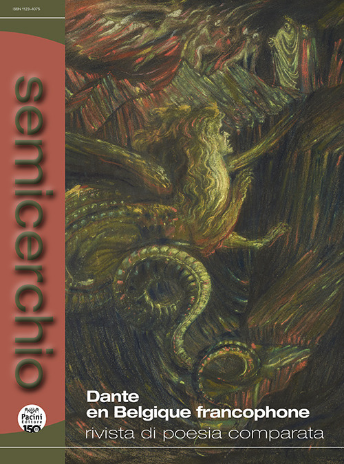 Semicerchio. Rivista di poesia comparata (2025). Ediz. bilingue. Vol. 1-2: Dante en Belgique Francophone