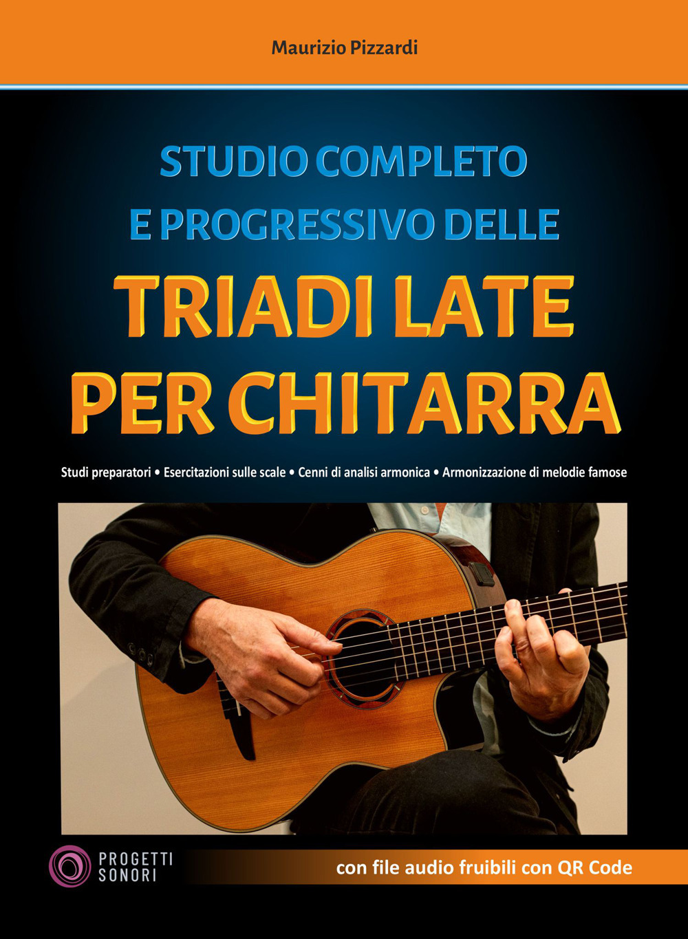 Studio completo e progressivo delle triadi late per chitarra