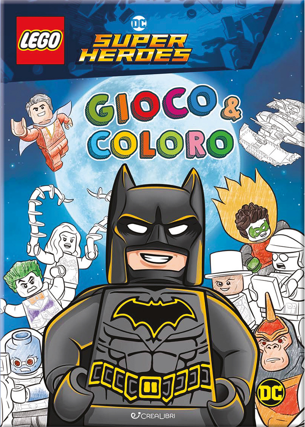 Batman. Lego DC. Gioco & coloro. Ediz. illustrata
