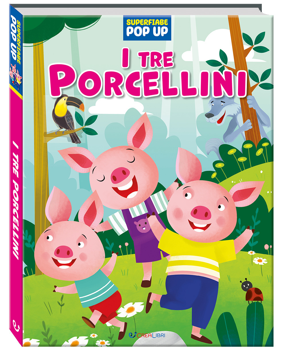 I tre porcellini. Superfiabe pop up. Ediz. a colori