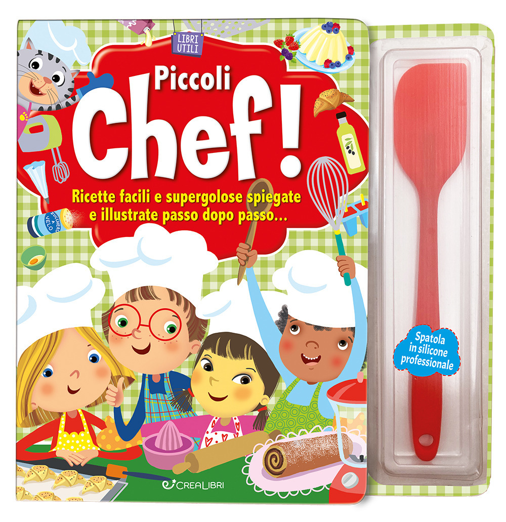 Piccoli chef! Libri utili. Con spatola in silicone